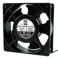 OA109AP-22-1WB - AC Axial Fan, 230V, Square, 120 mm, 38.5 mm, Ball Bearing, 110 CFM - ORION FANS