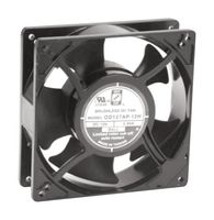 OD127AP-24HTB - DC Axial Fan, 24 V, Square, 127 mm, 38.5 mm, Ball Bearing, 140 CFM - ORION FANS