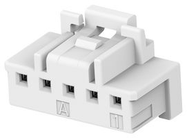 1-2232979-5 - Rectangular Connector, Natural, Key A, SGI 2.0 Series, 5 Contacts, Plug, 2 mm, IDC / IDT, 1 Row - TE CONNECTIVITY