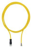 540320 - Sensor Cable, M12 Receptacle, Free End, 8 Positions, 5 m, 16.4 ft - PILZ
