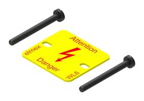WL6 - Accessory, Elkay KUT6N Feed Through Terminal Blocks, Warning Label - ELKAY