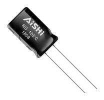 ERS1VM101F11OT - Electrolytic Capacitor, 100 µF, 35 V, ± 20%, PC Pin, 7000 hours @ 105°C, Polar - AISHI