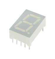 SC56-21SURKWA - 7 Segment LED Display, Hyper Red, 10 mA, 1.85 V, 97 mcd, 1, 14.22 mm - KINGBRIGHT