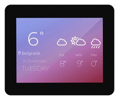 MIKROE-4942 - Development Kit, Mikromedia 3, 3.5" TFT LCD, PIC18F97J94 PIC Capacitive FPI, Bezel - MIKROELEKTRONIKA