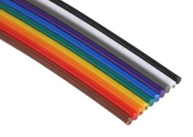 MP010768 - Ribbon Cable, Unscreened, 16 Core, 26 AWG, 100 ft, 30.5 m - MULTICOMP PRO