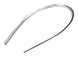 3851270 - Spring Gasket, Profile Strip, Beryllium Copper, Clip On Mount, 409.7 mm x 1.2 mm x 4.13 mm - WURTH ELEKTRONIK