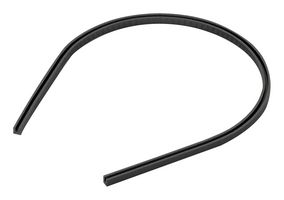 38401506 - Shielding Gasket, EMI, Silicone Elastomer, U Shape, 1 m x 8.31 mm x 5.94 mm, WE-EGS Series - WURTH ELEKTRONIK