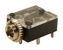 MP-FT6320 - Phone Audio Connector, Stereo, 3.5mm, 5 Contacts, Jack, Panel PCB Mount - MULTICOMP PRO