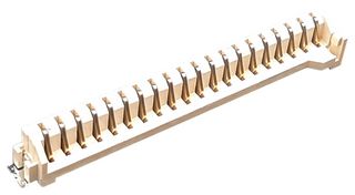299-020-299198 - Card Edge Connector, Single Side, 20 Contacts, Surface Mount, Straight, Solder - EDAC