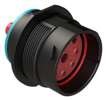 AHDP04-24-09PR-SRA - Circular Connector, DuraMate™ AHDP Series, Panel Mount Receptacle, 9 Contacts - AMPHENOL SINE/TUCHEL