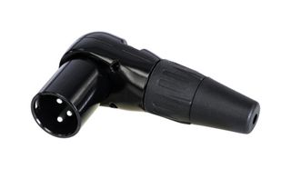 RC3MR-BAG - XLR Connector, R/A, 3 Contacts, Plug, Cable Mount, Silver Plated Contacts, Zinc Body - REAN