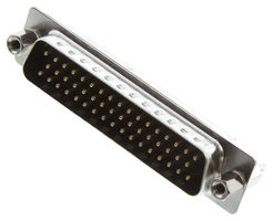 L717SDDH50POL2RM8 - D Sub Connector, Standard, Plug, SD Series, 50 Contacts, DD, Solder - AMPHENOL COMMUNICATIONS SOLUTIONS