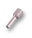 WEIDMULLER Crimp Terminals - Wire Ferrule H4,0/18 FERRULE, INSULATED, 4MM, GREY, PK50 WEIDMULLER 841237 H4,0/18