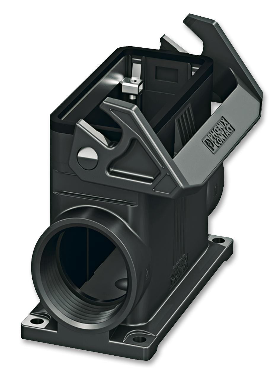 PHOENIX CONTACT Connector Backshells HC-EVO-B16-SHWS-2SSM40-PLRBK HOUSING, SMT, SINGLE LEVER, B16, PLASTIC PHOENIX CONTACT 2309625 HC-EVO-B16-SHWS-2SSM40-PLRBK