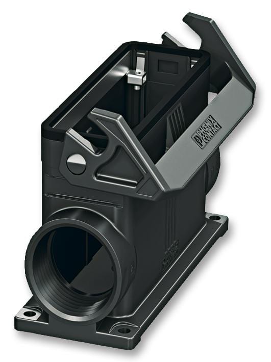 PHOENIX CONTACT Connector Backshells HC-EVO-B24-SHWS-2SSM40-PLRBK HOUSING, SMT, SINGLE LEVER, B24, PLASTIC PHOENIX CONTACT 2309639 HC-EVO-B24-SHWS-2SSM40-PLRBK