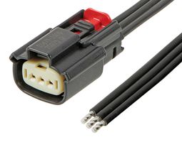 2162811033 WTB Cord, 3P MX150 Rcpt-Free End, 23.6" Molex