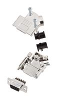 L17D45PK-M-25+L77DB25SST D Sub Connector, Rcpt, 25Pos, Screw Amphenol ICC