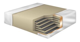 C1812X102J5GACAUTO Cap, MLCC, C0G/NP0, 1nF, 50V, 1812 Kemet