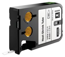 1868809 Label Printer Tape, Black On White, 2.7m Dymo