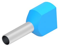 966144-8 Terminal, Wire Ferrule, 14AWG, Blu Amp - Te Connectivity