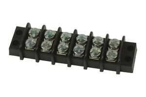 38770-0106 TB, Barrier, 6Pos, 2Row, 9.53mm Molex
