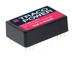 Tem 3-1212N DC-DC Conv, ISO POL, 1 O/P, 0.25A, 12V TRACO Power