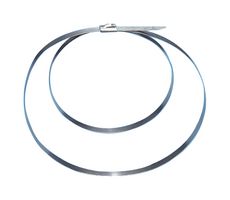 MLT8DSH-Q316 DOUBLEWRAPTIE,316SS,Sh,53.5,TS5340,PK25 PANDUIT