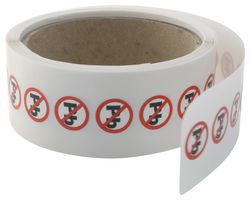 7827260 Label, Lead Free, 15mm Round, Pk500 multicomp Pro