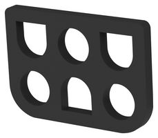 794993-1 Conn Cable Seal, Silicone Foam Amp - Te Connectivity