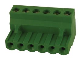 796640-6 Terminal Block, Pluggable, 6Way, 15A Buchanan - Te Connectivity