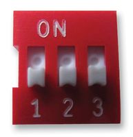 MCNDS-12V Dip Switch, 12Pos, SPST-NO, Slide, Th multicomp Pro