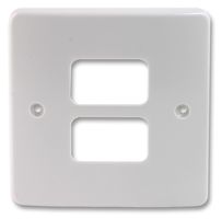 K3632WHI Grid Plus - 1 Gang/2 Way Plate Honeywell