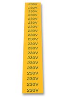 13039 Label, 230V, Card Of 20 Te Connectivity