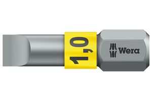 05056066001 Slotted Bit, 1mm X 5.5mm X 25mm Wera