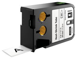 1868811 Label Printer Tape, Black On White, 2.7m Dymo
