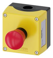 3SU1801-0NB00-2AA2 E-STOP SWITCH, SPST-NC/NC, 10A, 500V SIEMENS