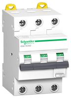 A9D17325 RCBO, 3P, 25A, 240Vac Schneider Electric