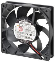 R89F-DS1225H Axial Fan, DC, 3.68M3/Min, 11.28W, 51DB Omron