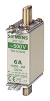 3ND1805 HRC Fuse, 16A, 500VAC, 440VDC, Blade Siemens