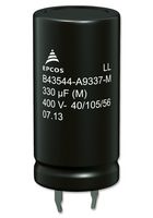 B43634A2827M060 Cap, 820UF, 200V, Alu Elec, Snap-In EPCOS