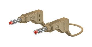 66.9407-200-27 Pvc Test Lead, Brown, 2m, 600v, 32A STAUBLI