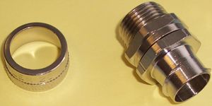 CB02632 STEEL CONDUIT SWIVEL FITTING, M20 ABB