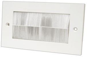 SX6005W White Brush Plate, Clear Brush, 50X100 KAUDEN