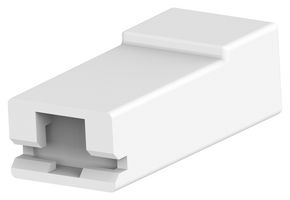 480416-1 Connector Housing, Rcpt, 1POS Amp - Te Connectivity
