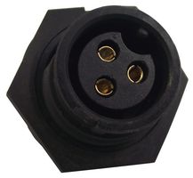 2CT3014-W03400 Circular Connector, Plug, 3 Way, Panel multicomp Pro