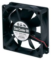 9A0824S4021 AXIAL FAN, 80MM, 24VDC, 42.4CFM, 34DBA SANYO DENKI