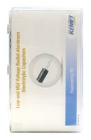 Alu Eng KIT 02 Cap KIT, Alu Elec, 10UF TO 2200UF, Rad Kemet