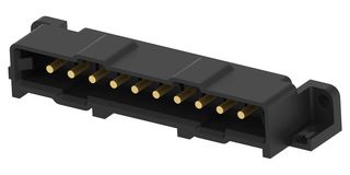 207398-7 WTB Conn, R/A Header, 10Pos, 1ROW, 5mm Amp - Te Connectivity