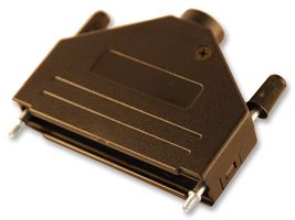 MC-DTPPK37-K Backshell, Plastic, Vertical, Blk, 37WAY multicomp Pro