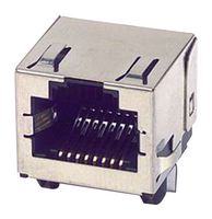 43860-0005 Modular Conn, R/A Jack, 6P6C, 1PORT, Th Molex